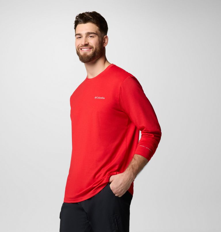 canyonland trail t-shirt met lange mouwen voor heren - lang