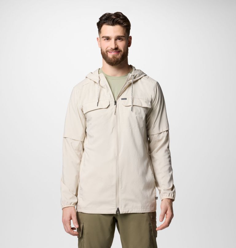 skien valley herenshirt met capuchon en lange mouwen - lang