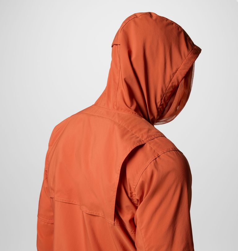 skien valley herenshirt met capuchon en lange mouwen - lang