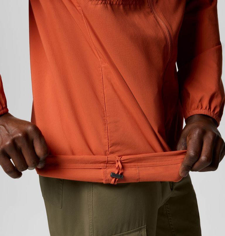 skien valley herenshirt met capuchon en lange mouwen - lang