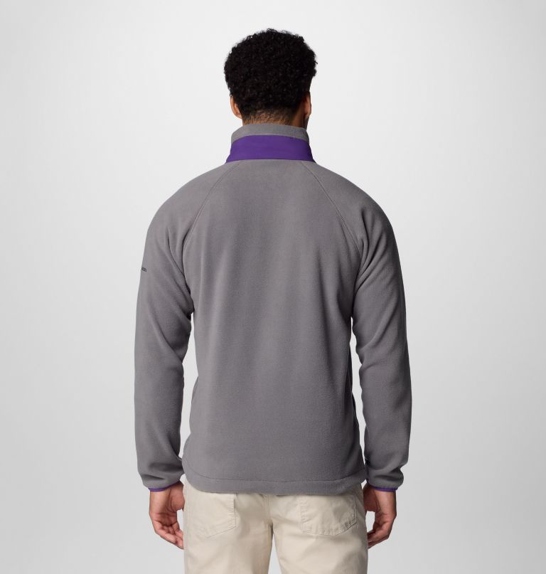heren collegiate flanker iv fleece jacket - lsu