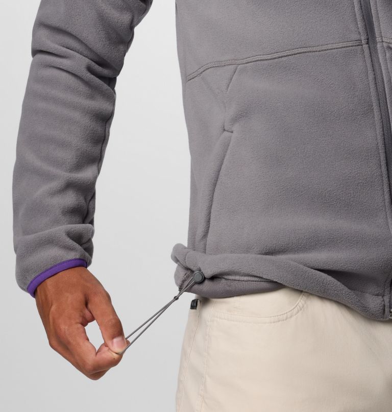 heren collegiate flanker iv fleece jacket - lsu