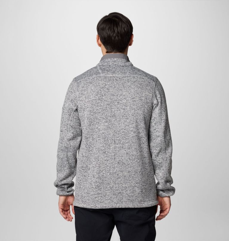 heren collegiate sweater weather fleece pullover met halve rits - lsu