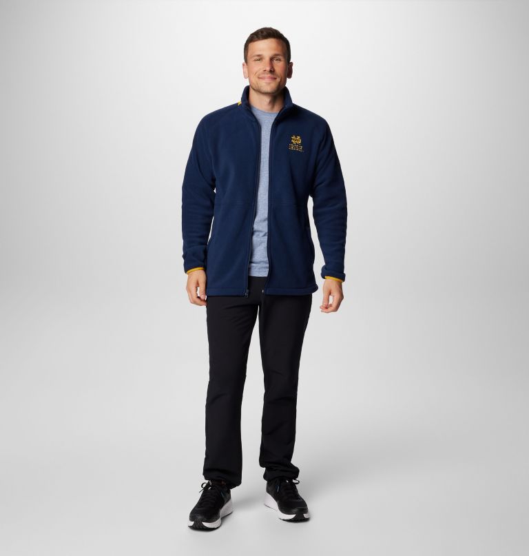 heren collegiate flanker iv fleece jacket - notre dame