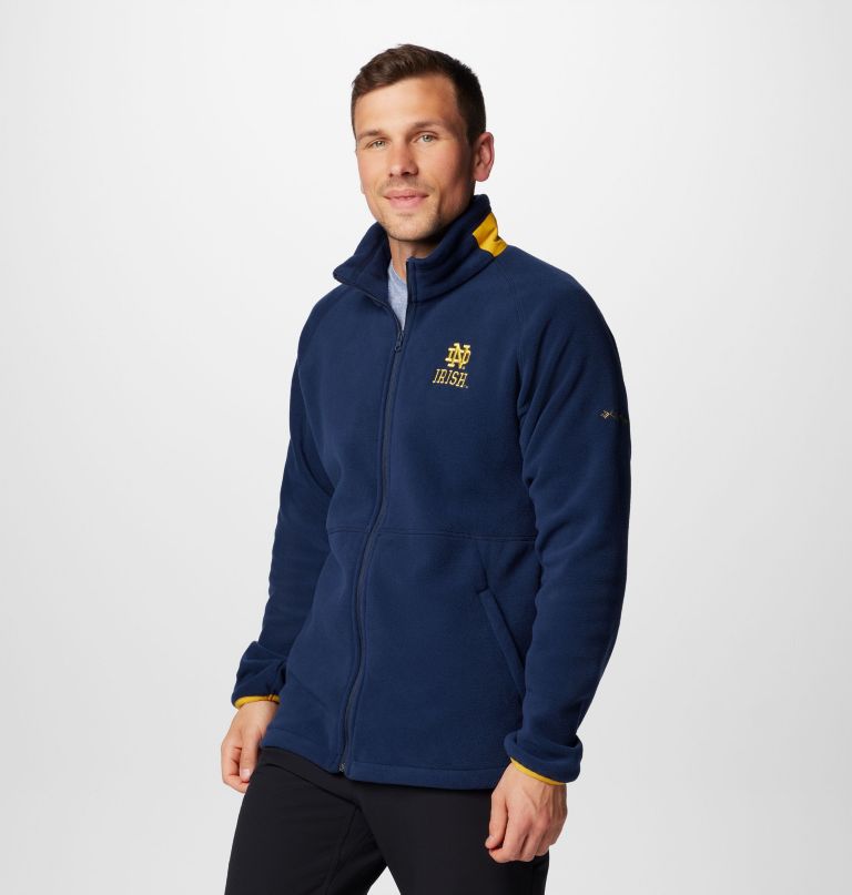 heren collegiate flanker iv fleece jacket - notre dame