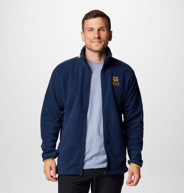 heren collegiate flanker iv fleece jacket - notre dame