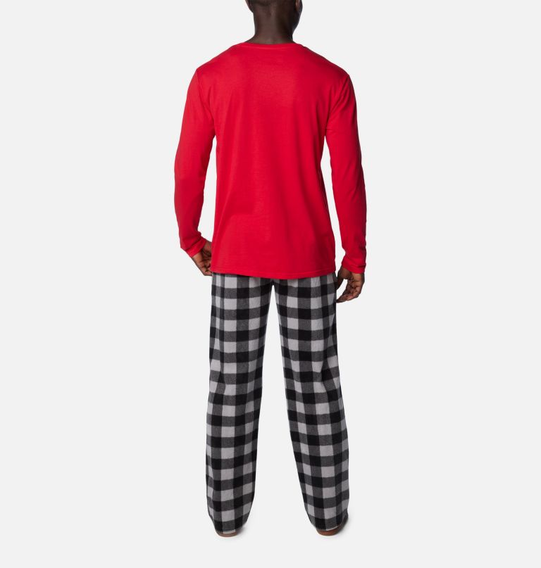 herenpyjama met berenprint
