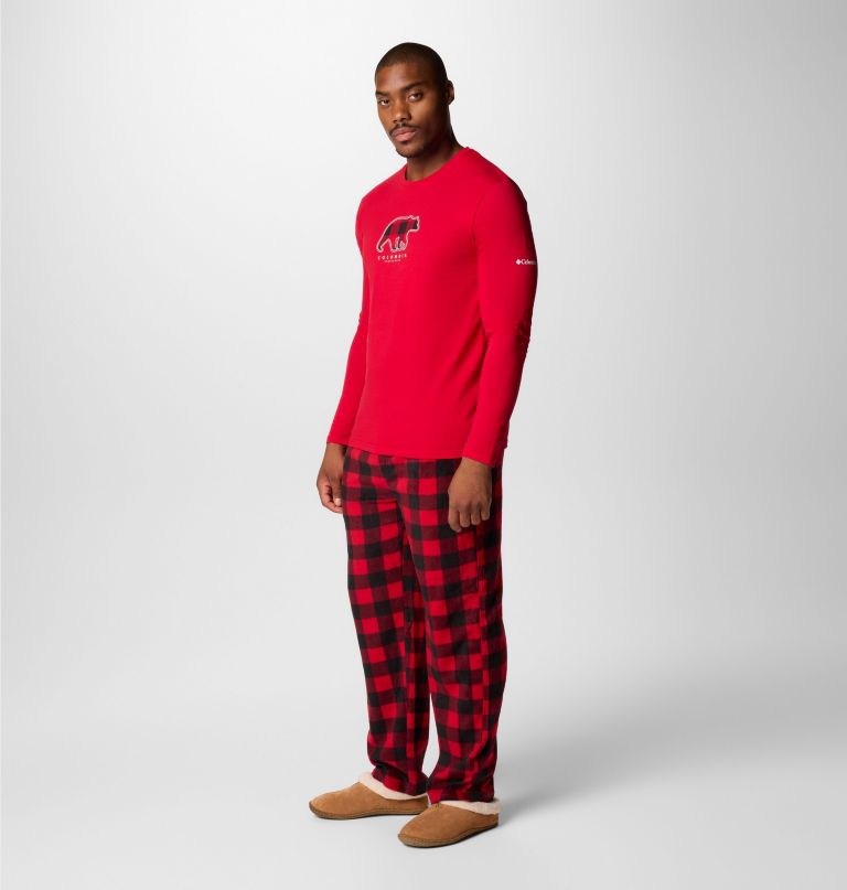 herenpyjama met berenprint