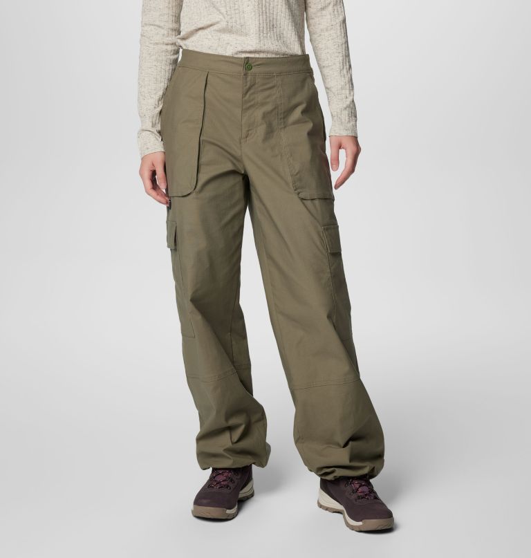 dames brea falls katoenen ripstop broek