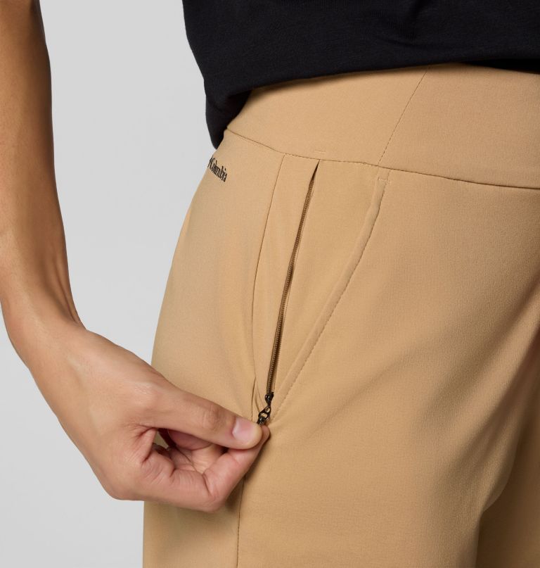 damesbroek met elastische tailleband geschikt voor alle seizoenen