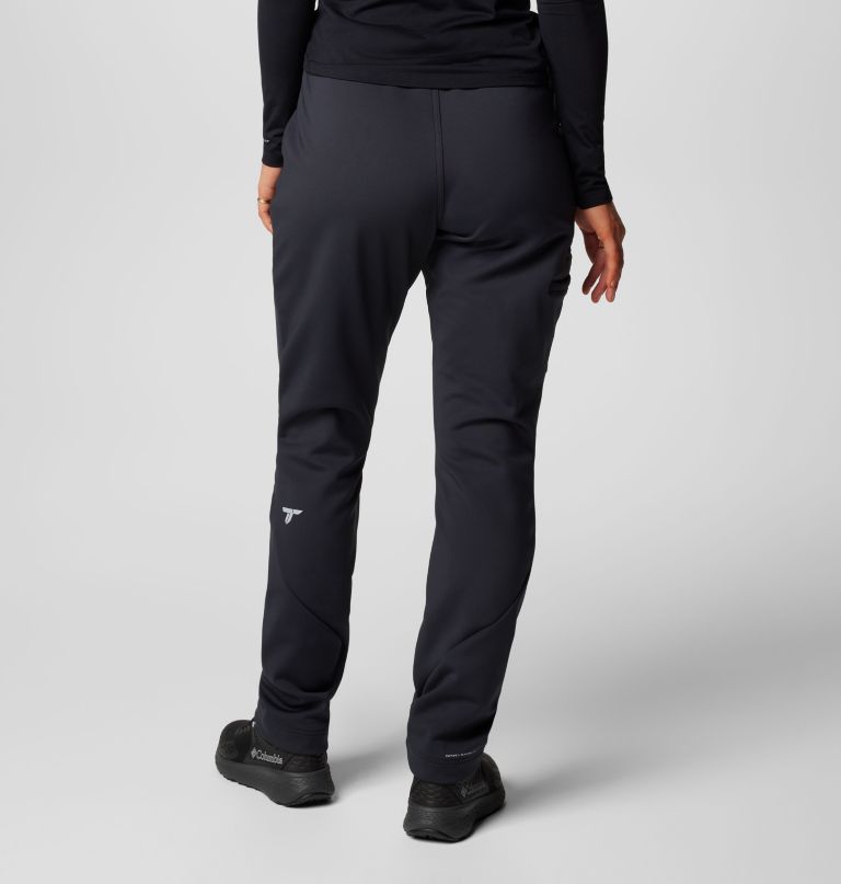 dames vast canyon softshellbroek met hoge taille