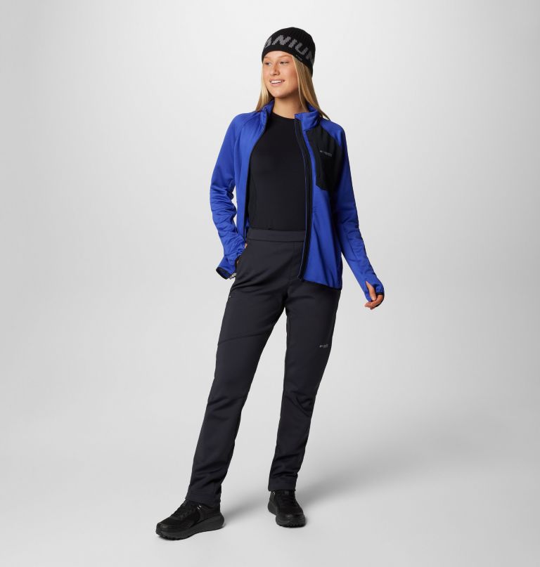 dames vast canyon softshellbroek met hoge taille