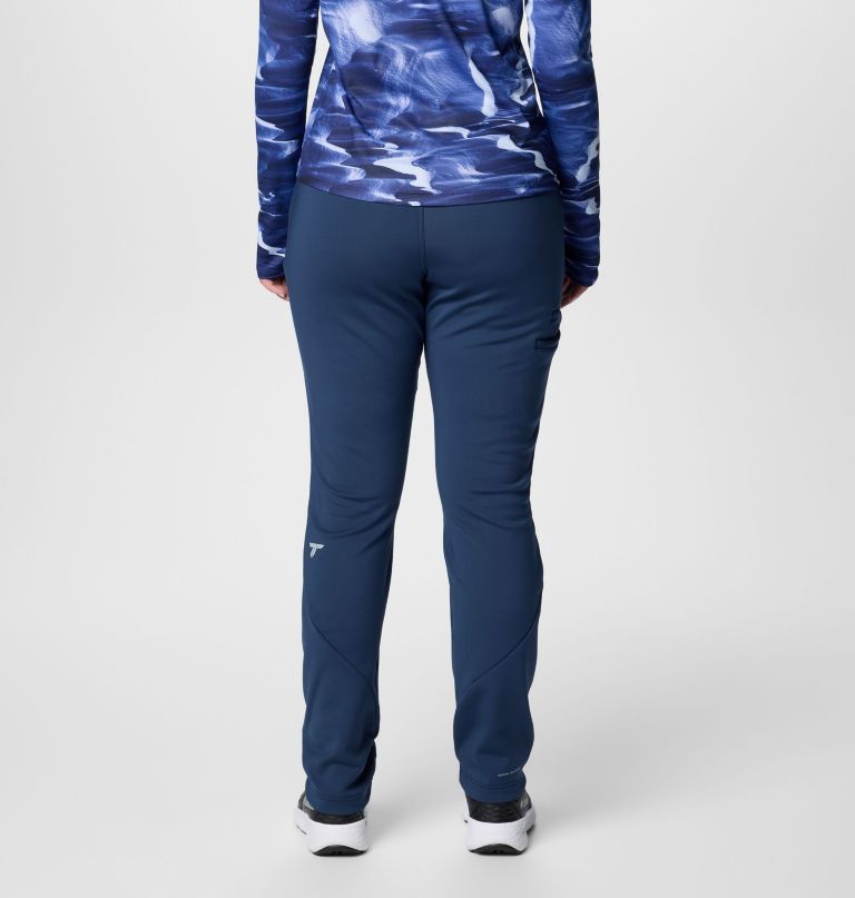 dames vast canyon softshellbroek met hoge taille
