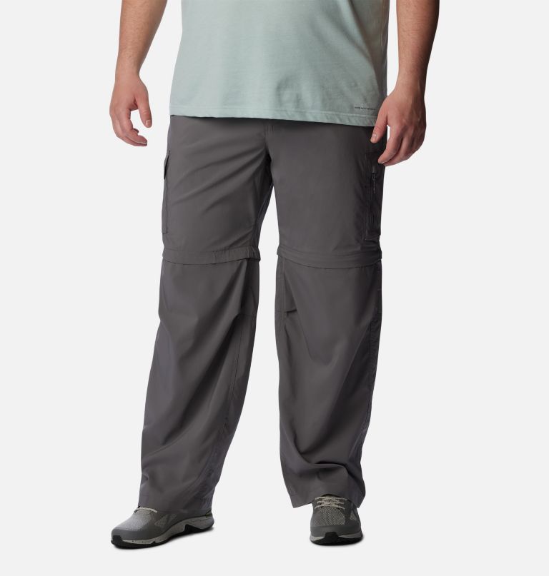 silver ridge utility convertible broek voor heren - grote maten