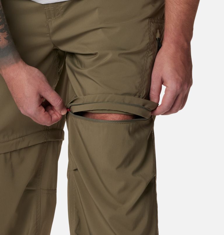 silver ridge utility convertible broek voor heren - grote maten