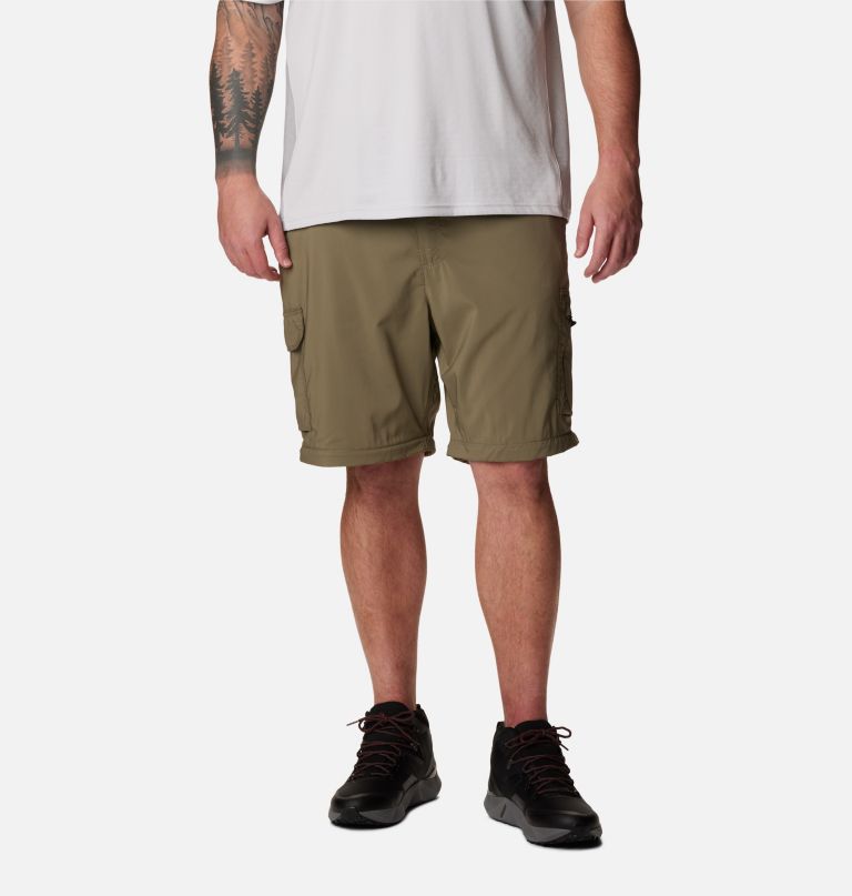 silver ridge utility convertible broek voor heren - grote maten