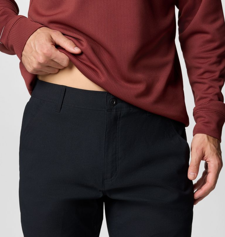 heren zwarte mesa geweven broek ii