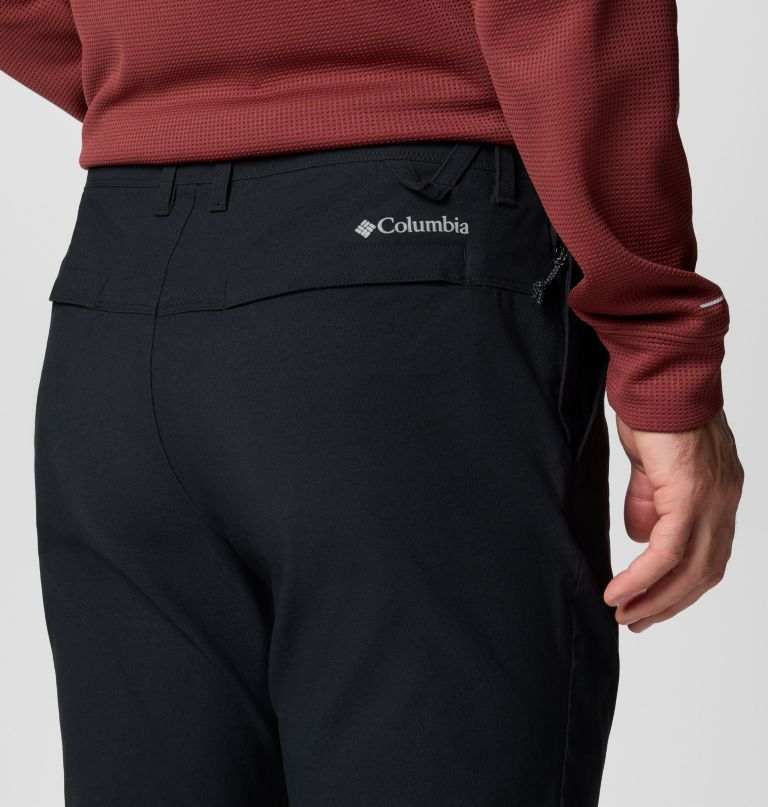 heren zwarte mesa geweven broek ii