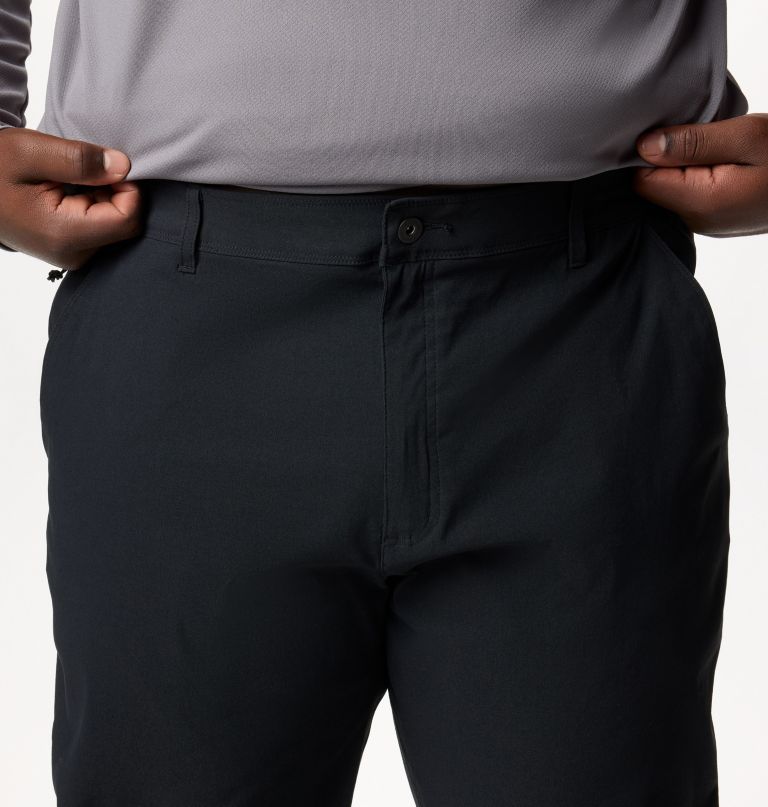 heren zwarte mesa geweven broek ii - groot