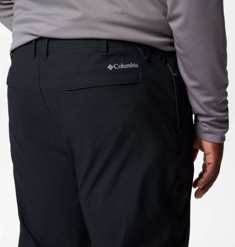 heren zwarte mesa geweven broek ii - groot
