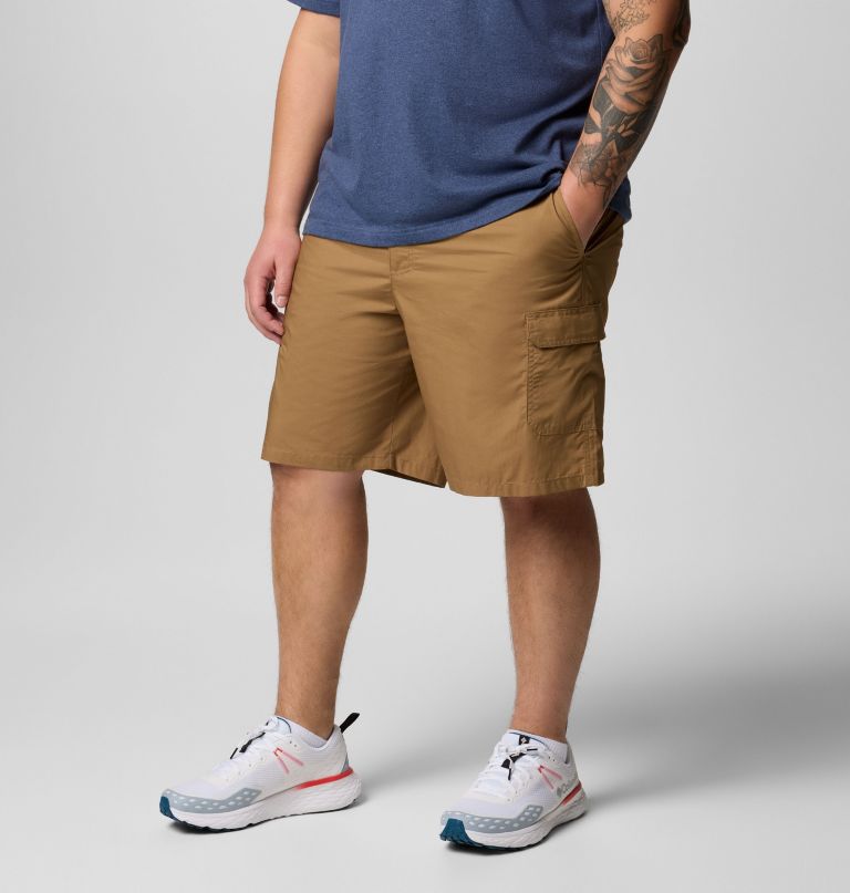 heren washed out cargo shorts ii - groot