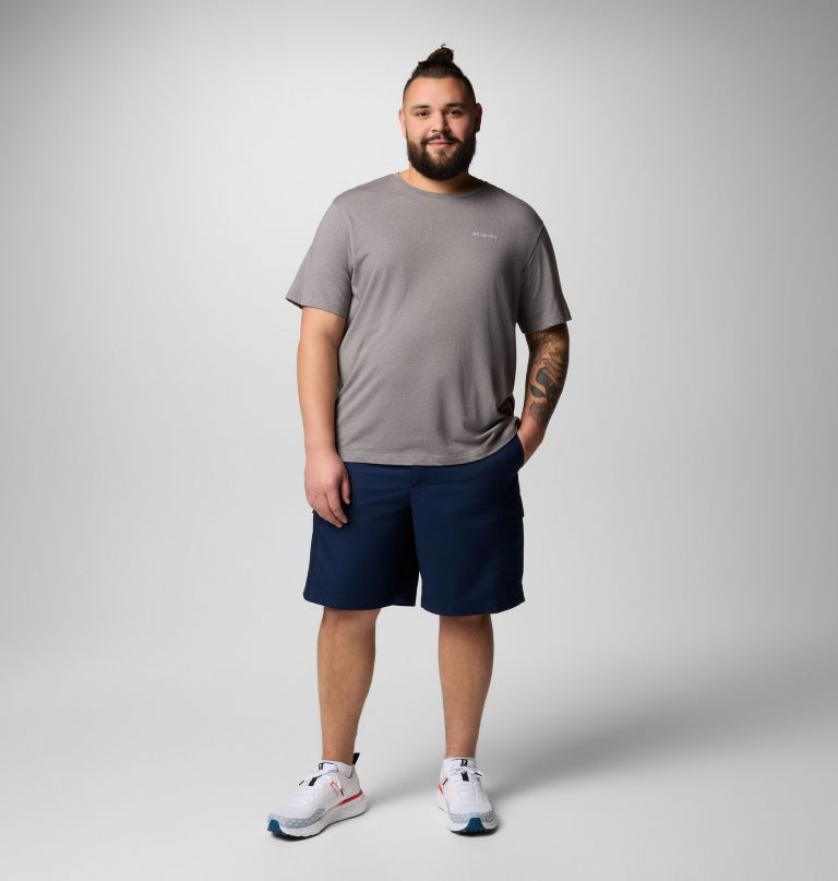 heren washed out cargo shorts ii - groot
