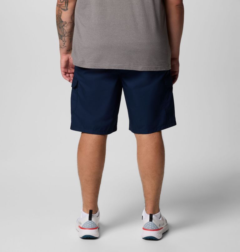 heren washed out cargo shorts ii - groot