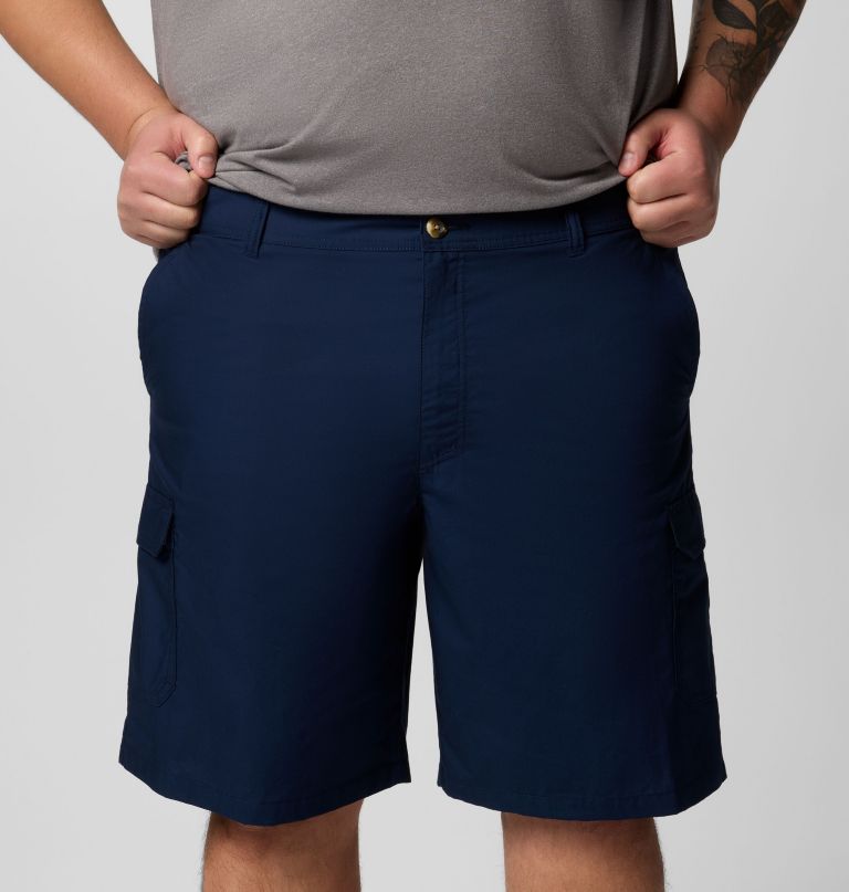 heren washed out cargo shorts ii - groot