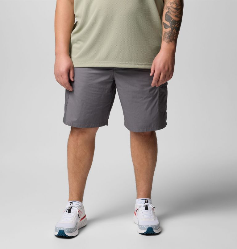 heren washed out cargo shorts ii - groot