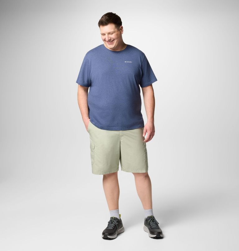 heren washed out cargo shorts ii - groot
