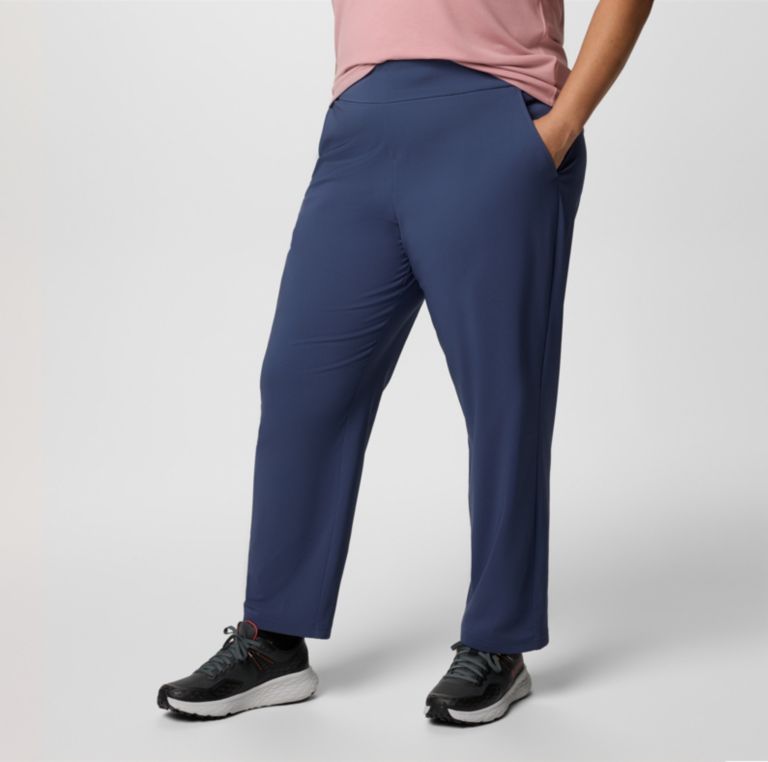 damesbroek all seasons met elastische tailleband - plus size