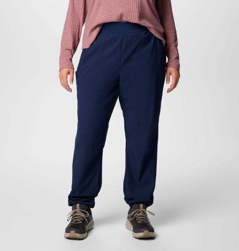 leslie falls pull-on broek voor dames - plus size