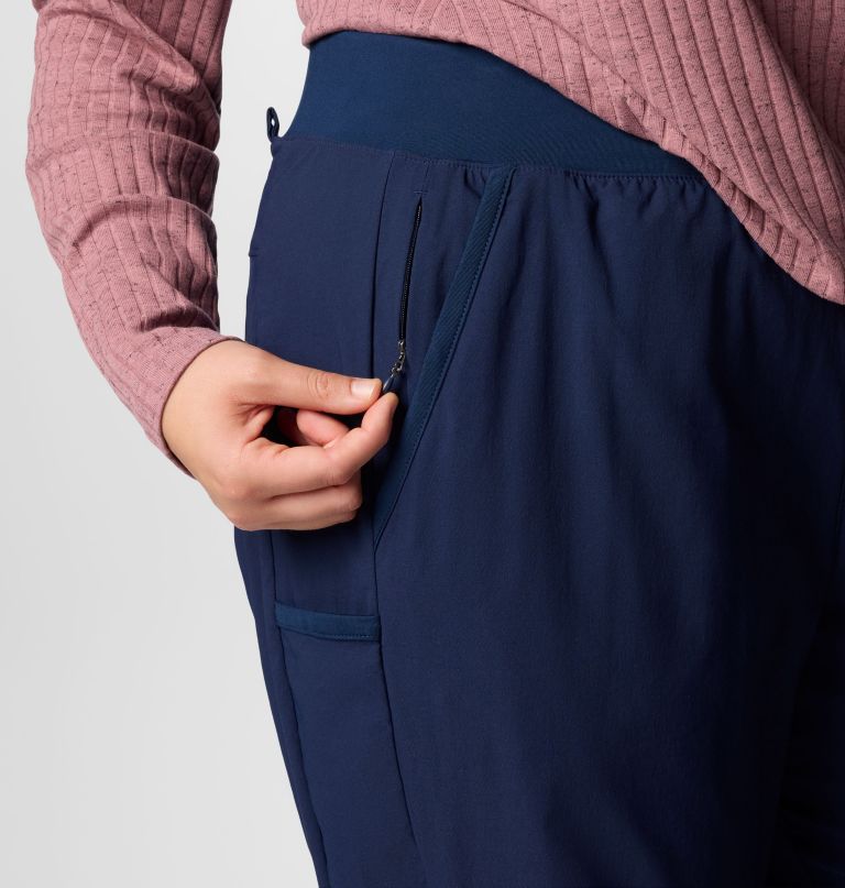 leslie falls pull-on broek voor dames - plus size