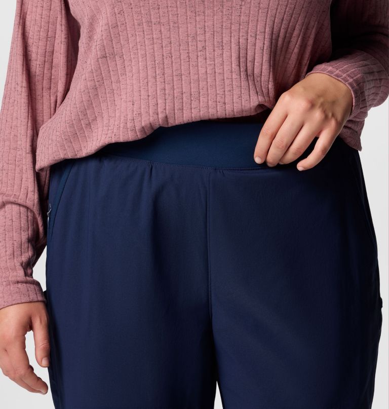 leslie falls pull-on broek voor dames - plus size