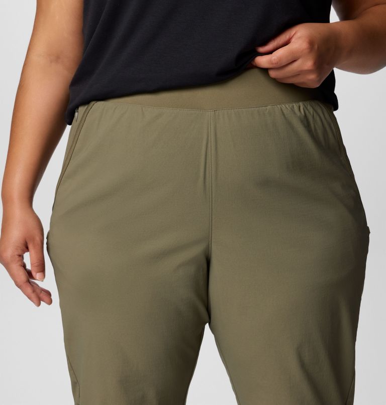 leslie falls pull-on broek voor dames - plus size