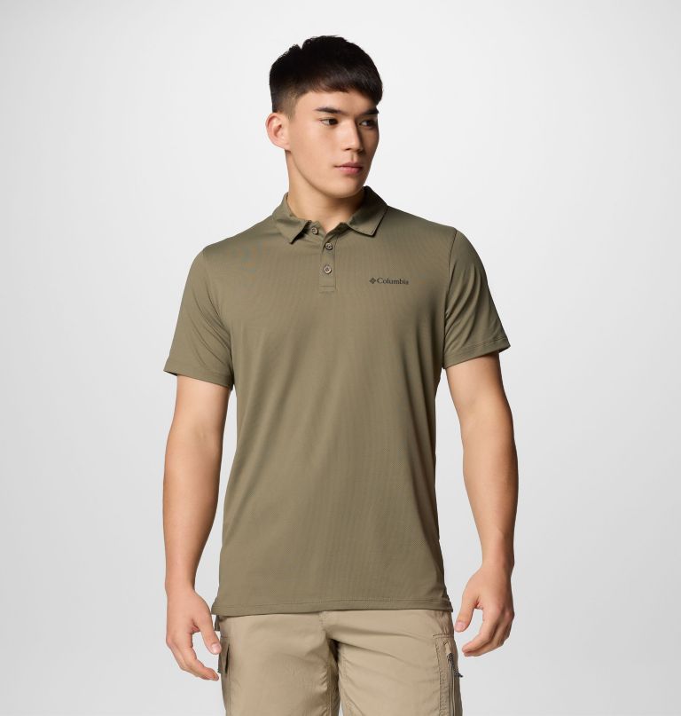 heren tech trail utility polo