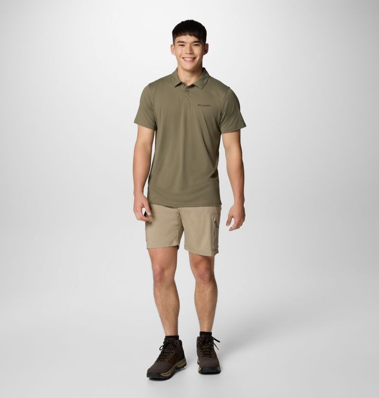 heren tech trail utility polo