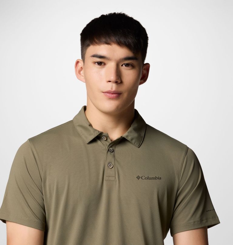 heren tech trail utility polo