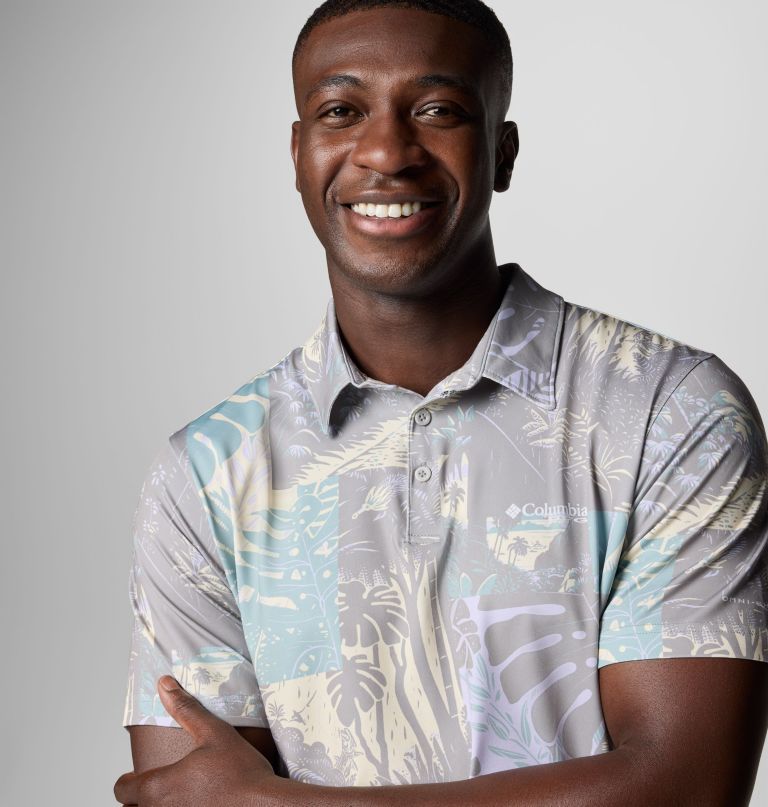 heren pfg super slack tide ii stretch polo