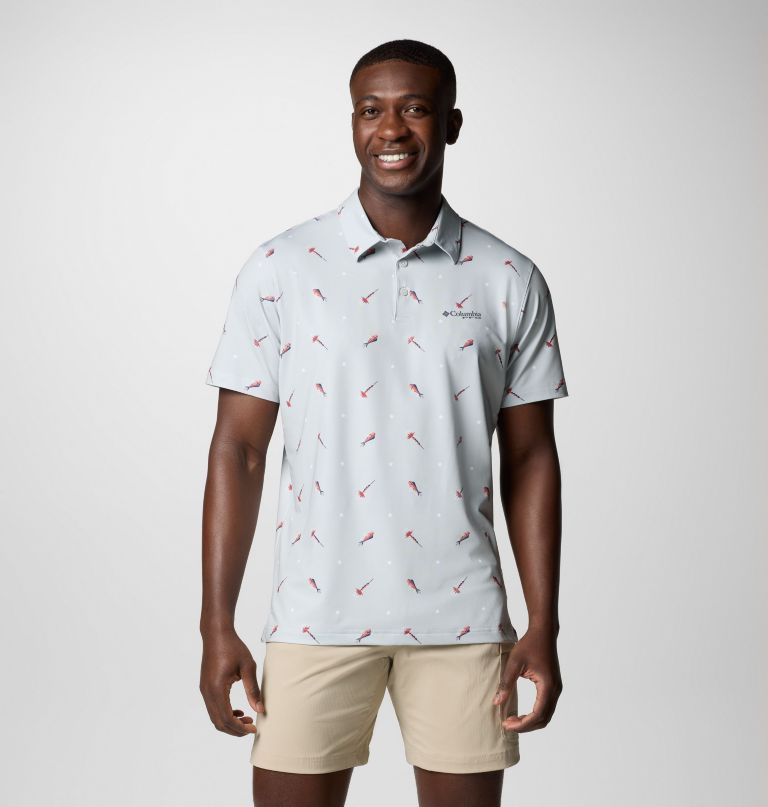 heren pfg super slack tide ii stretch polo