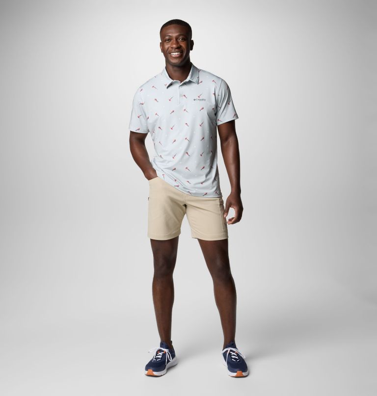 heren pfg super slack tide ii stretch polo