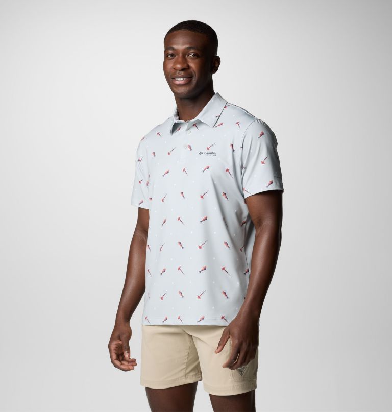 heren pfg super slack tide ii stretch polo