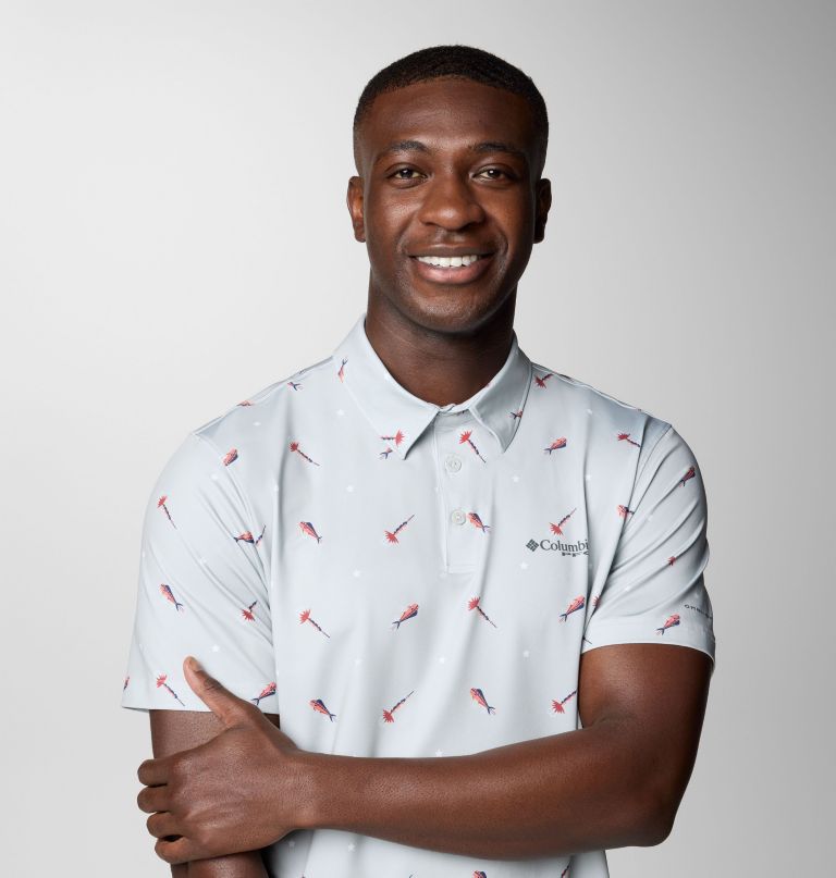 heren pfg super slack tide ii stretch polo
