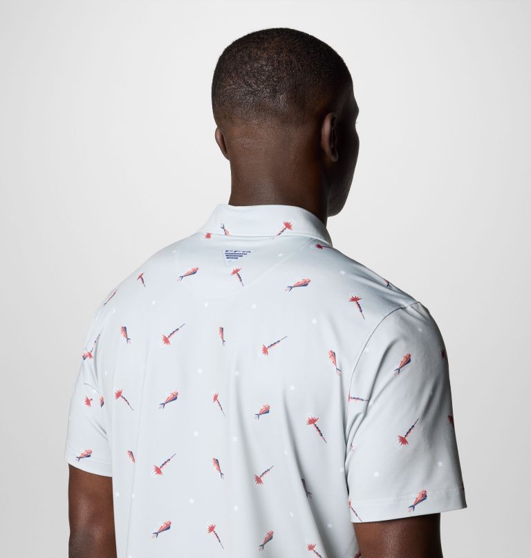 heren pfg super slack tide ii stretch polo