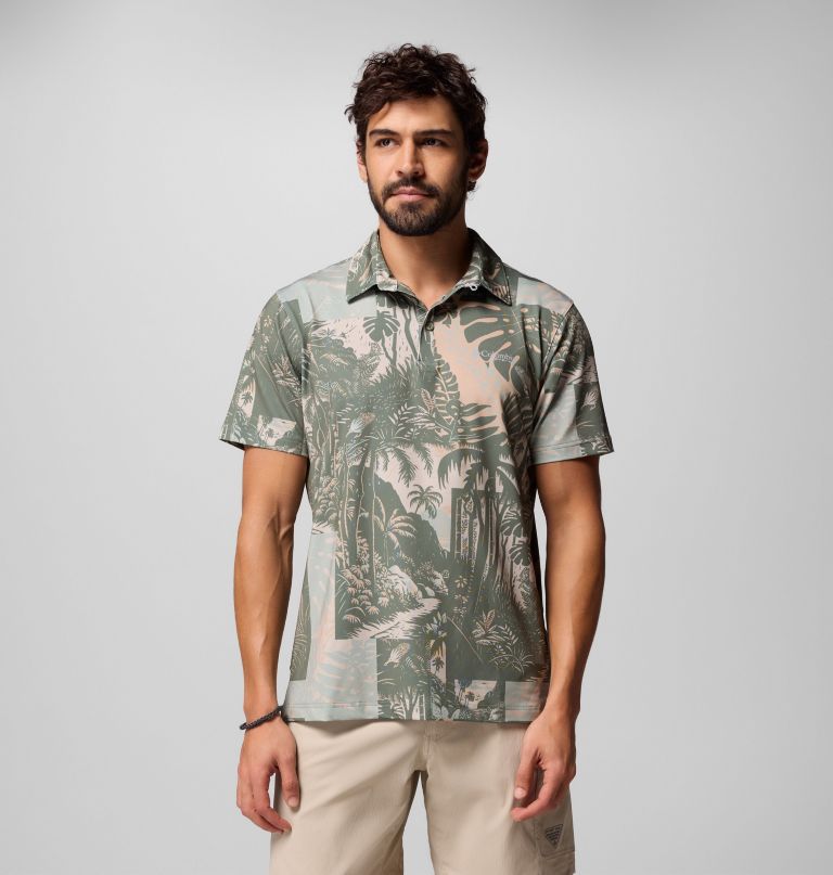 heren pfg super slack tide ii stretch polo
