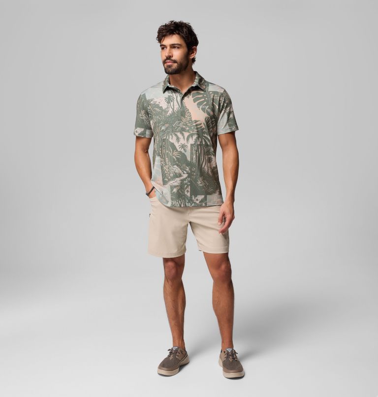 heren pfg super slack tide ii stretch polo