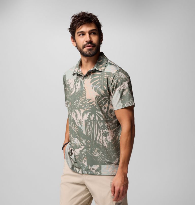 heren pfg super slack tide ii stretch polo