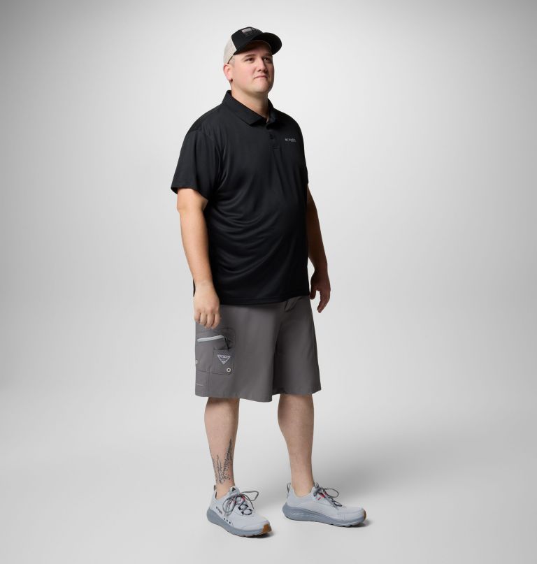 pfg solar stream poloshirt voor heren - grote maten