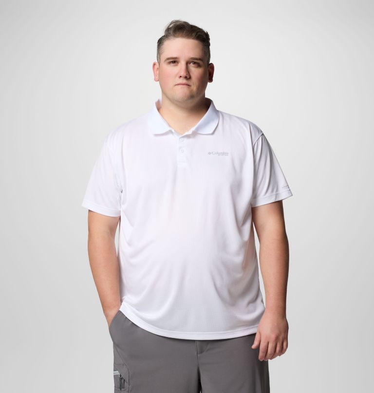 pfg solar stream poloshirt voor heren - grote maten