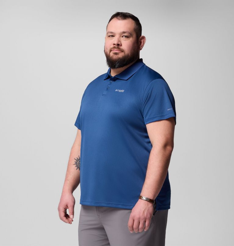 pfg solar stream poloshirt voor heren - grote maten